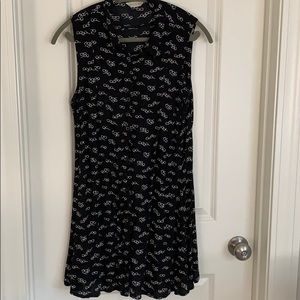 Anthropologie sleeveless button up tunic